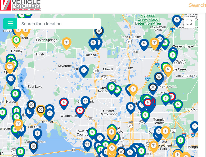 EV Charging Locations – 100’s of them!