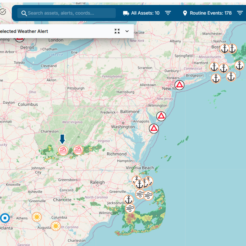 CrewChief™, Mobile App multi-tool & CrewChief Critical Critical Weather intelligence